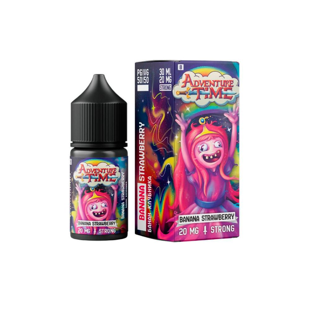 Adventure time salt (banana/strawberry) 20 hard M