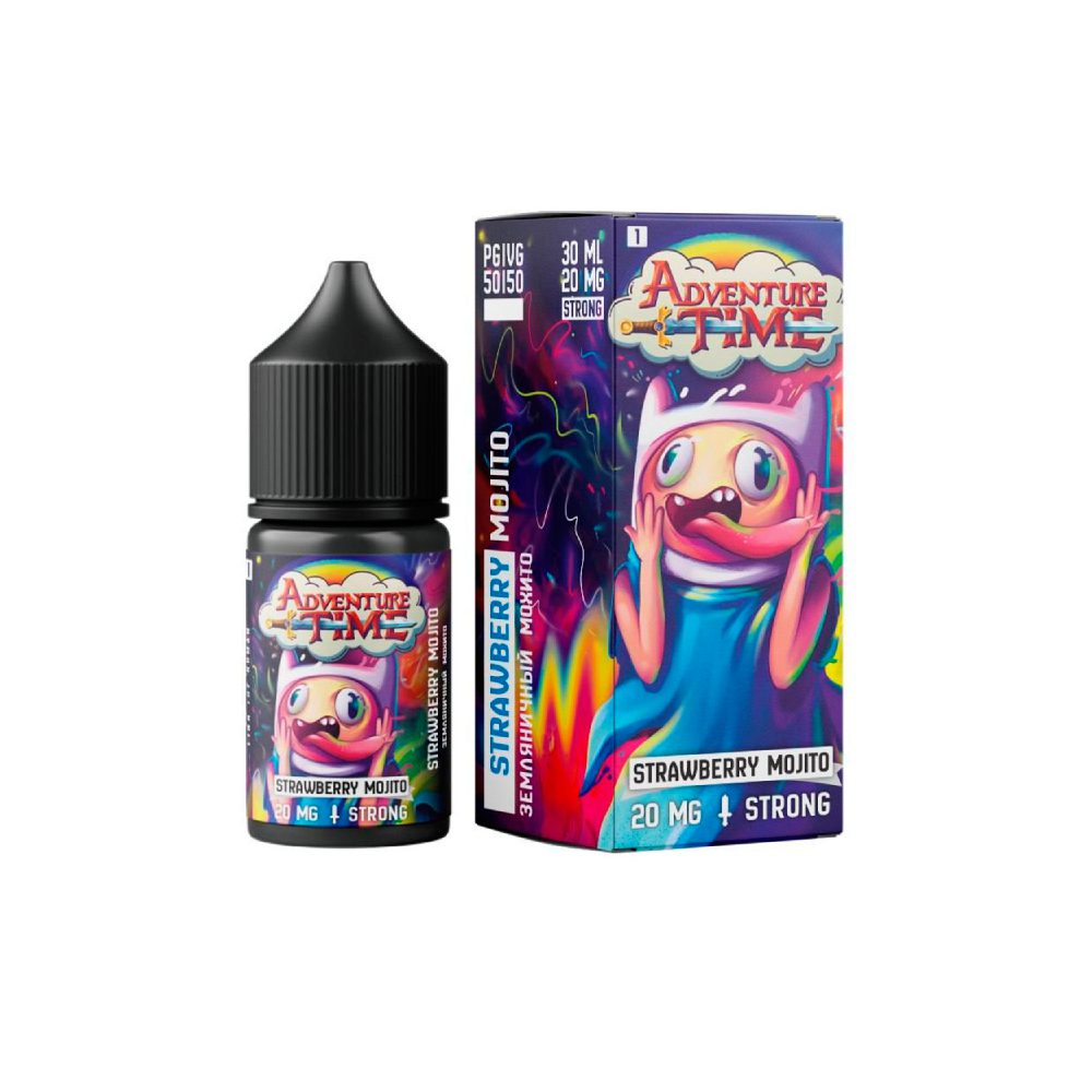 Adventure time salt (strawberry/mojito) 20 hard M