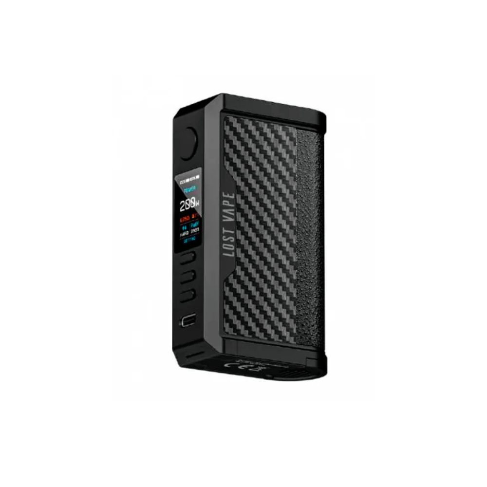 Боксмод Lost Vape Centaurus Q200 (black carbon fiber)