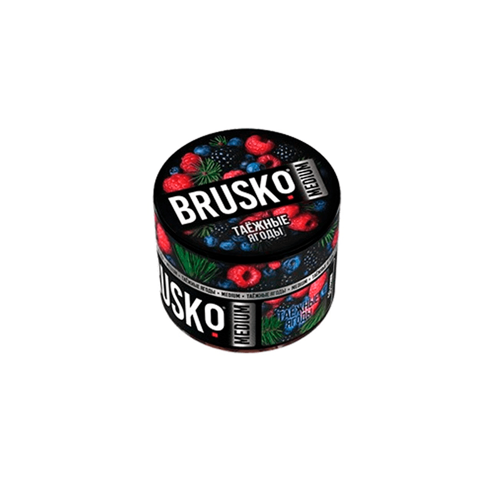 Brusko 50гр (таежные ягоды) безникотиновая смесь