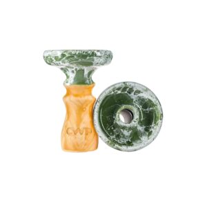 CWP Phunnel Glaze (бело-зеленый) чаша для кальяна
