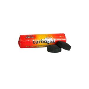 Carbopol 40мм/10шт уголь для кальяна