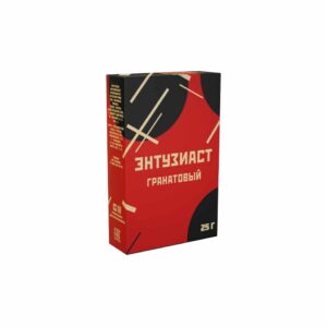 Энтузиаст 25гр (гранатовый) табак для кальяна