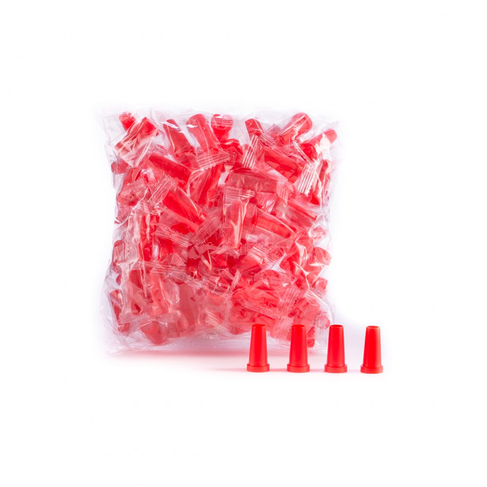 Мундштуки одноразовые VM 100 шт (красные)