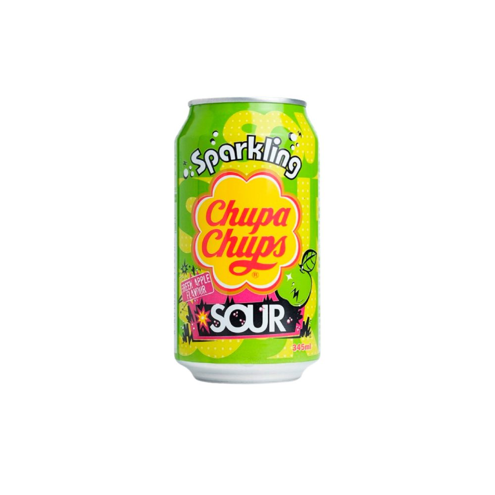 Напиток Chupa Chups (sour green apple) 0.345л