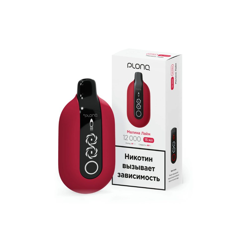 Plonq Ultra 12000 (малина/лайм) M