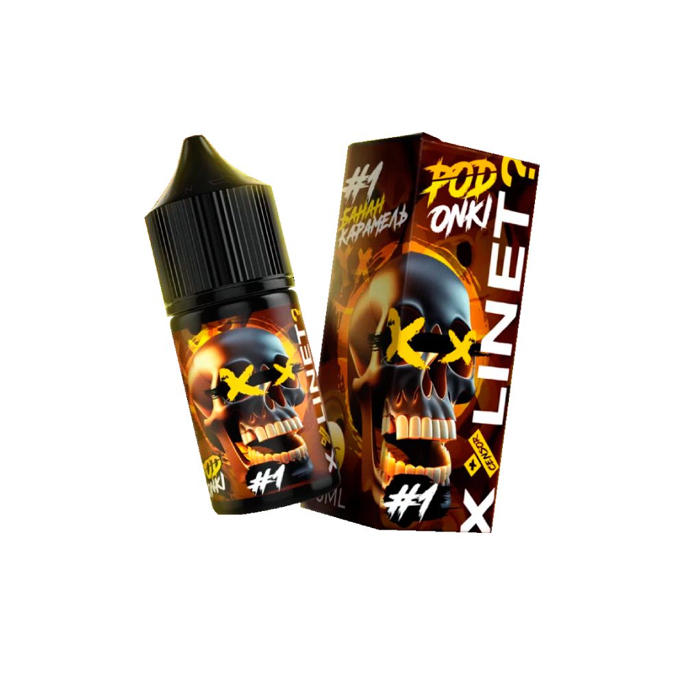 Podonki&X*linet salt (банан/карамель) 20mg M