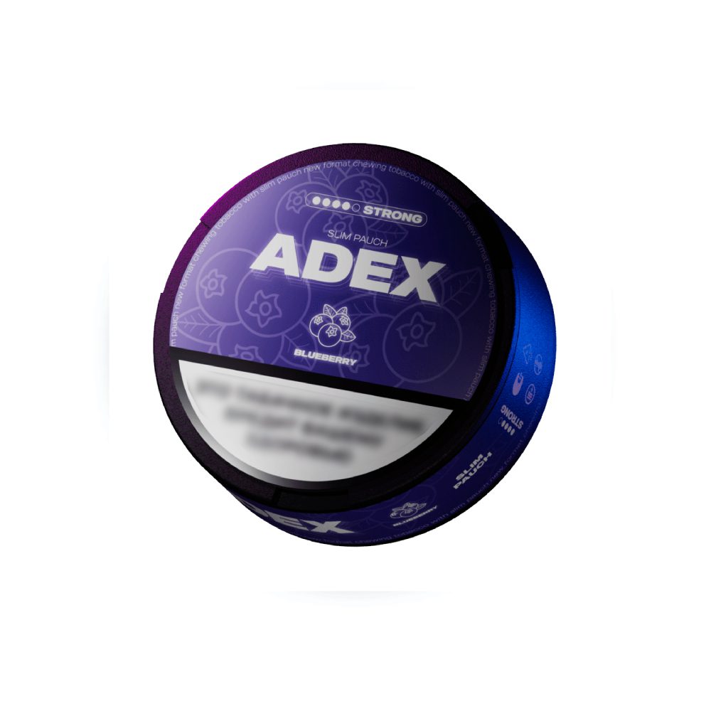 Жевательный табак Adex Slim (blueberry) M