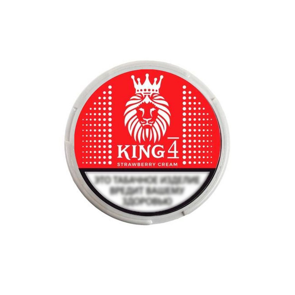 Жевательный табак King (клубника со сливками)