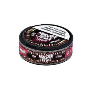 Жевательный табак Monster Chewer slim (малина) strong 9гр M