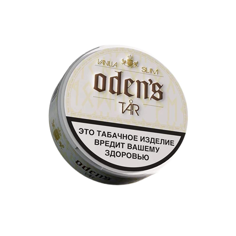 Жевательный табак Odens Tar Slim (vanilla) 10гр M