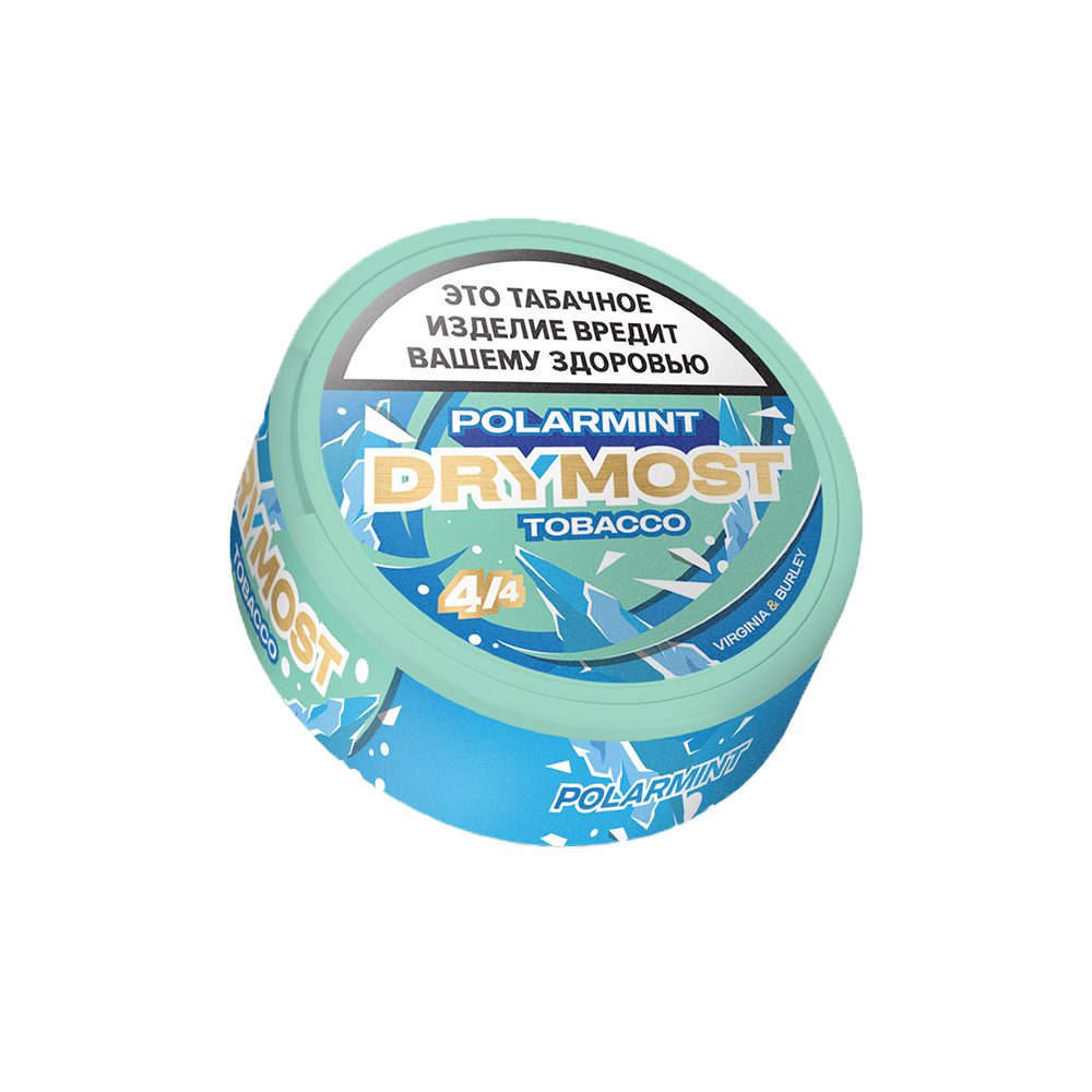 Жевательный табак DryMost 4/4 (polarmint) 12гр М