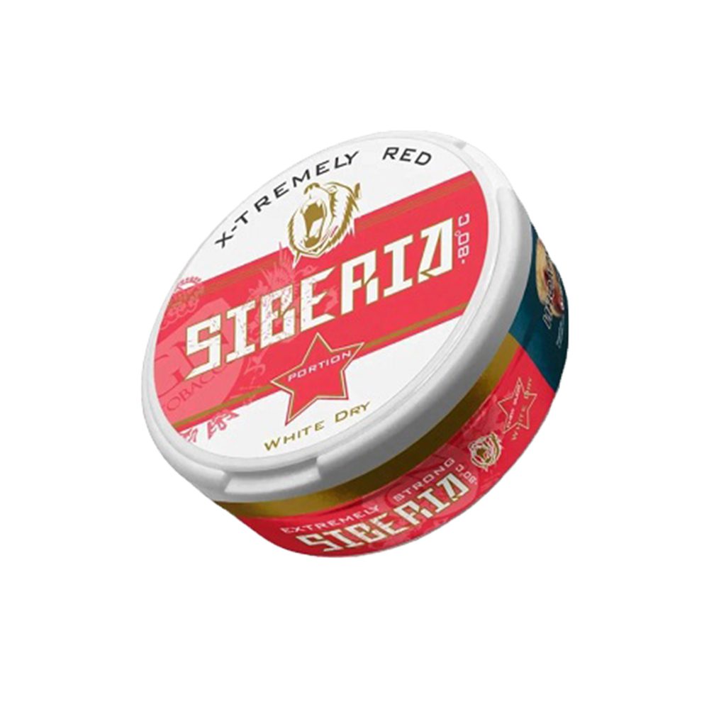Жевательный табак Siberia Silver White Dry 16гр M