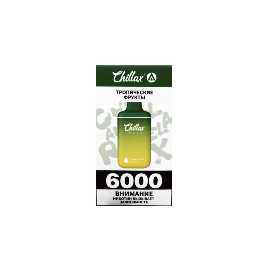 Chillax Plus 6000 (тропические фрукты) M