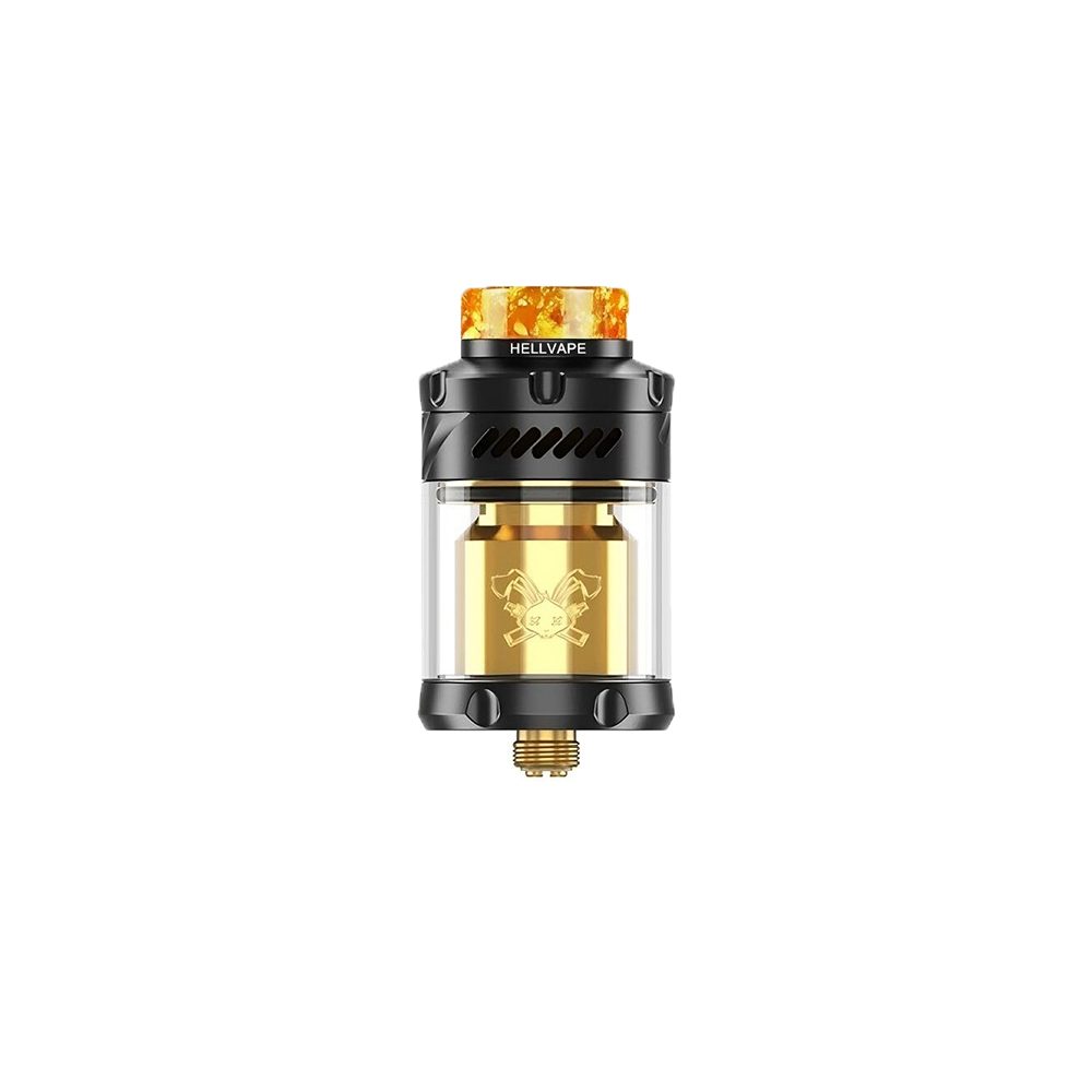 Бак Hellvape Dead Rabbit III RTA (black gold)