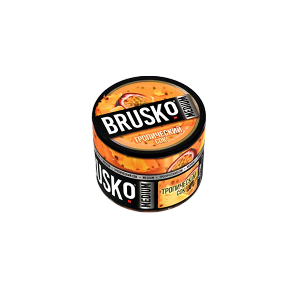 Brusko 50гр (тропический сок) безникотиновая смесь
