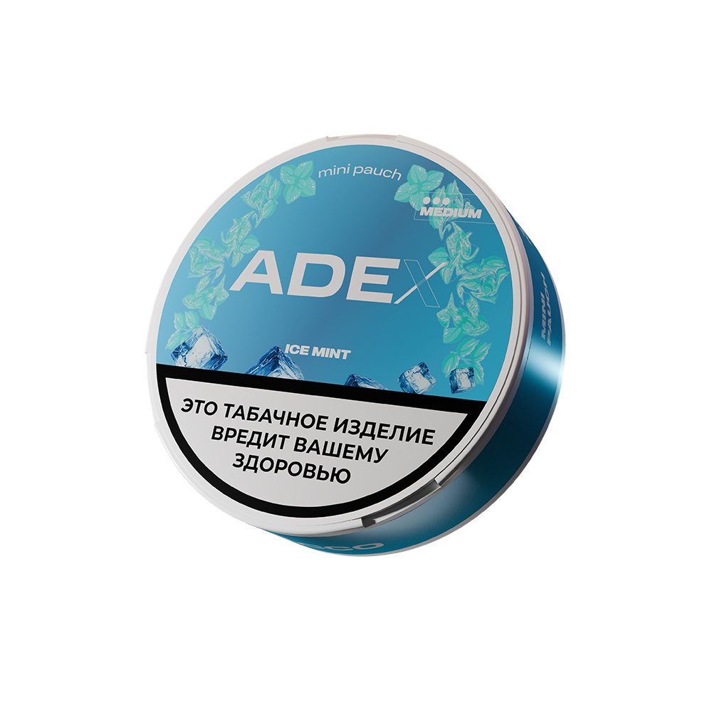 Жевательный табак Adex Medium Mini 9гр (ice mint) M
