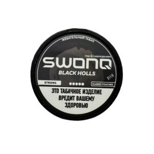 Жевательный табак Swonq Strong (black holls) 10гр М